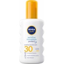 Prípravky na opaľovanie Nivea Sun Pure & Sensitive spray na opaľovanie SPF30 200 ml