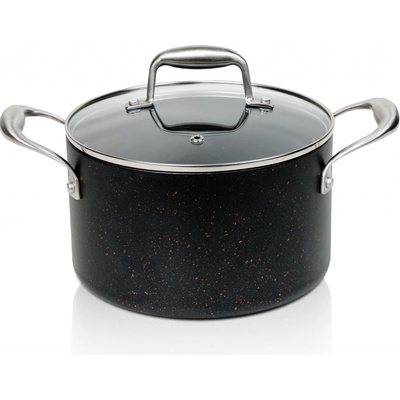 Metalac Ignis, Hliníkový hrnec se skl. poklicí 20 cm, 3,6 l