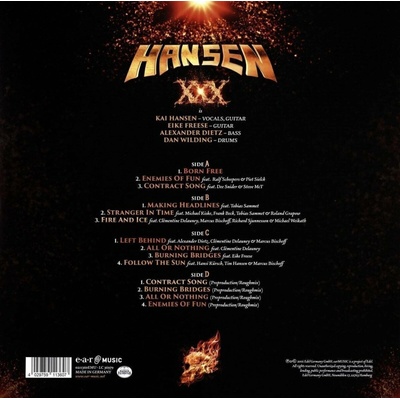 2 Hansen & Friends - XXX (Three Decades In Metal) LP