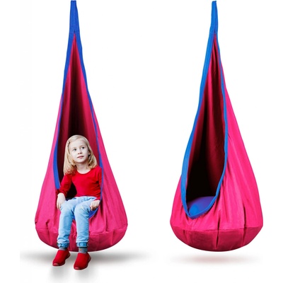Neo-Sport Závěsné křeslo Cocoon růžové