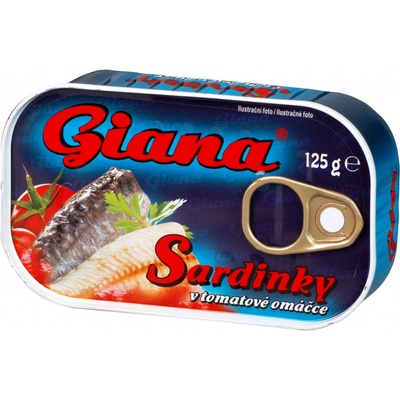 Giana Sardinky v tomatě 125 g