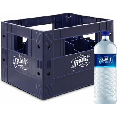 Budiš Minerálna voda perlivá 12x700 ml