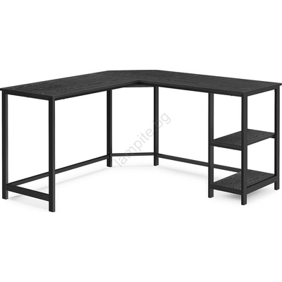 Euziel Ъглово бюро solea, черно (ez0026)