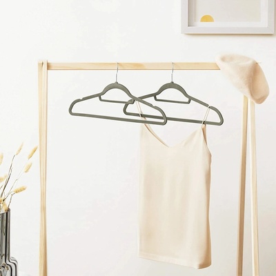 Songmics na šaty šedá 45 cm 20 ks – Zbozi.Blesk.cz