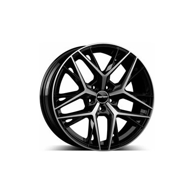 GMP Lunica 7,5x18 5x100 ET46 black diamond