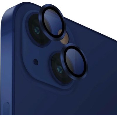 Uniq Предпазни стъклени лещи за камерата на Apple iPhone 14/14 Plus, Uniq Optix, син (UNIQ-IP6.1-6.7M-LENSBLU)