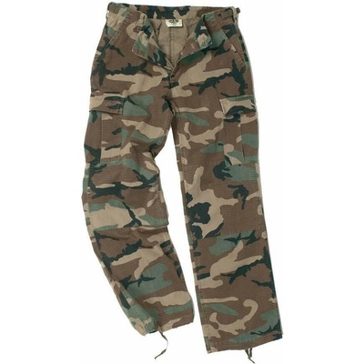 Kalhoty Mil-Tec US BDU woodland
