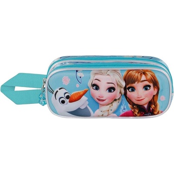 KARACTERMANIA Ученически 3D несесер Karactermania Frozen 2 - Happiness, 2 ципа (6470)