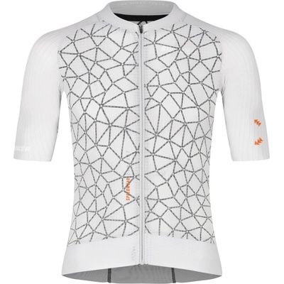 Bioracer Мъжка фланелка с къс ръкав за колоездене Bioracer Speedwear Graphene Jersey Cycling jersey - Cool Grey - размер M (056-3660-0213)
