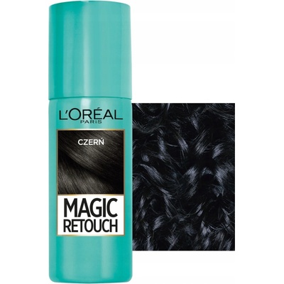 L'Oréal Paris, Magic Retouch sprej na retušovanie korienkov Black 75 ml