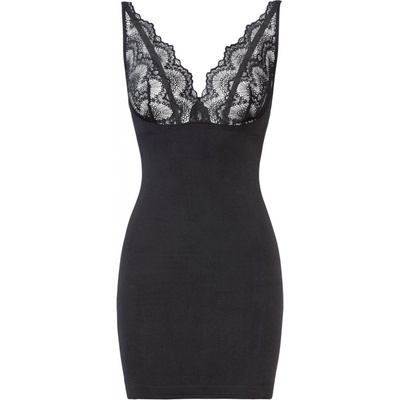 esmara Dámské bezešvé tvarující šaty černá – Zboží Mobilmania