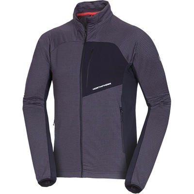 Northfinder Primo pánský svetr tmavě šedá – Hledejceny.cz