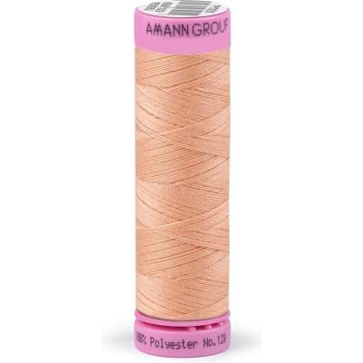 Polyesterové nitě návin 100 m Aspo Amann Varianta: 1163 Apricot Sherbet, Balení: 5 ks