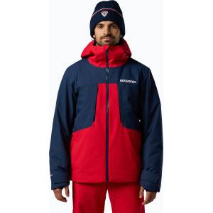 Rossignol Мъжко скиорско яке Rossignol Velika Insulated sports red/dark navy