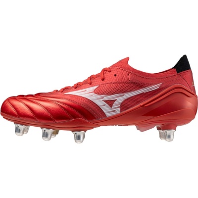 Mizuno Ръгби обувки Mizuno Morelia Neo IV Elite Adults Soft Ground Rugby Boots - Red/White/Black