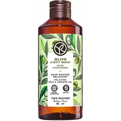 Yves Rocher sprchový gél Oliva & Petit grain 400 ml