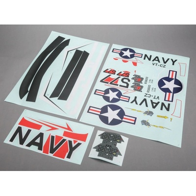 E-flite samolepky: T-28 Trojan 2.0m