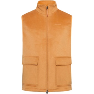 KnowledgeCotton Apparel Мъжки вълнен елек KnowledgeCotton Apparel Felted Wool Vest Merino vest - Apple Cinnamon - размер XXL (032-1655-0115)