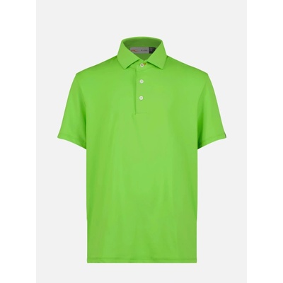 Kjus Boys Polo Self Collar Stem Green