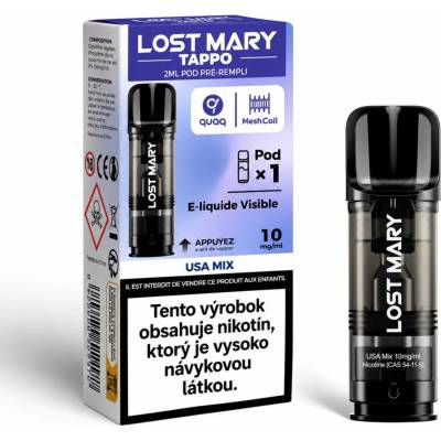 Lost Mary Tappo cartridge USA Mix 1 x 2 ml 20 mg
