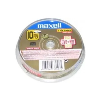 Maxell DVD+RW 4.7Gb 4X - шпиндел 10бр.