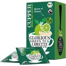 Cupper Bio zelený čaj Limetka a Zázvor 20 x 1,75 g