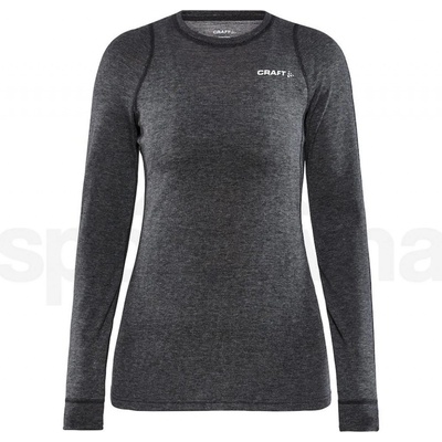 Craft W CORE Wool merino LS černá – Zboží Dáma