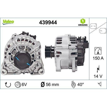 Generátor VALEO 439944