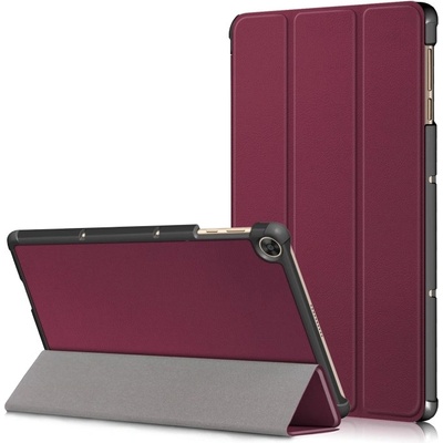 Vsechnonamobil 63395 LEATHER Zaklápěcí kryt pro Honor Pad X8 bordó