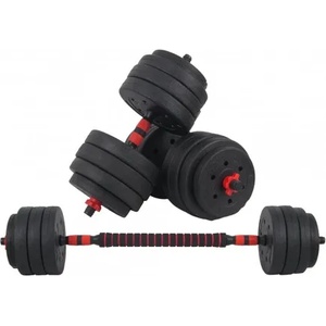 Sportmann Комплект дъмбели и гири sportmann shg07, 20 кг, Черен, Червен