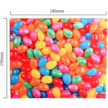 SUNGWANG OPTIC Handrička na okuliare z mikrovlákna - cukríky