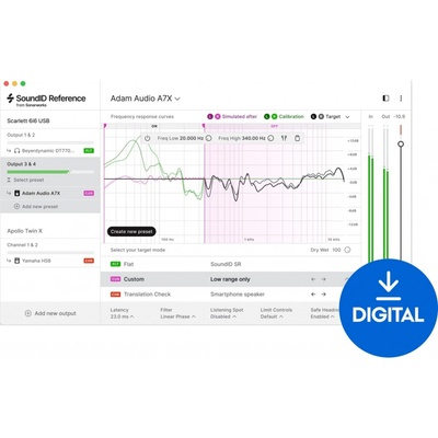 Sonarworks SoundID Reference for Studio (Digitální produkt)