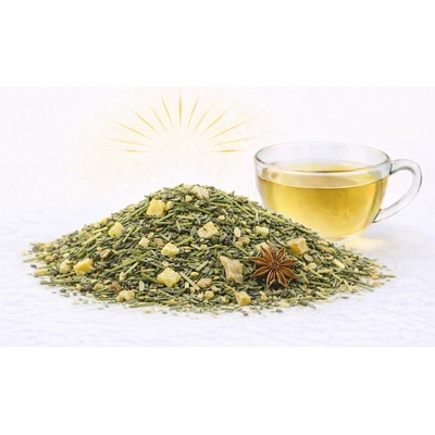 QuickTea Sencha s citrónem zelený čaj 100 g