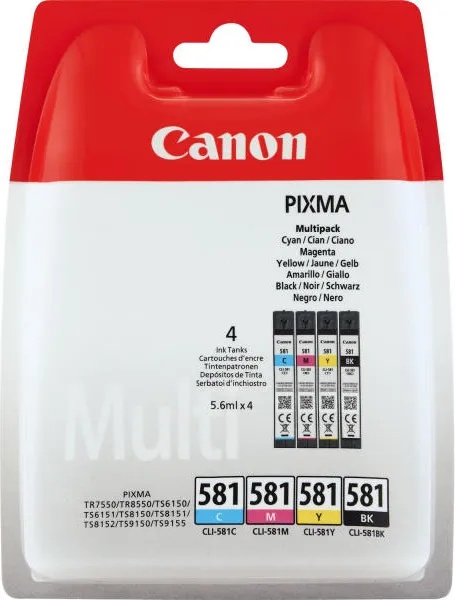 Canon CLI-581 Multipack (2103C004AA)