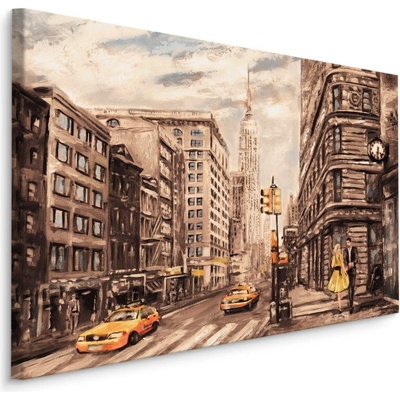 Plátno Newyorská Ulice I. Varianta: 70x50