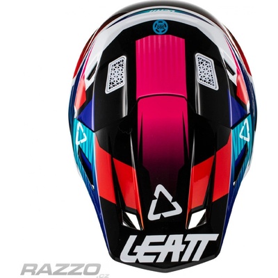 Náhradní kšilt helmy Leatt Visor Moto 8.5 V22 Royal