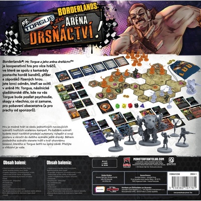 Asmodee Borderlands: Mr. Torgue a jeho Aréna drsňáctví