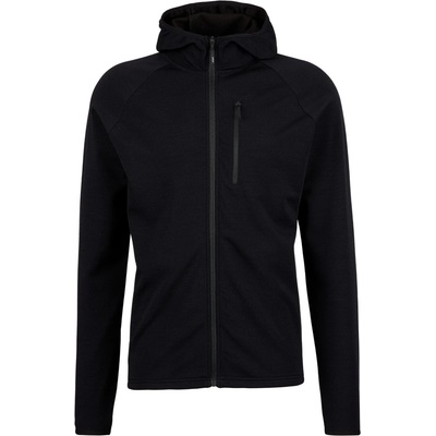 Stoic Мъжко вълнено яке Stoic MerinoFleece270 KuolpaLightSt. Zip Hoody Merino hoodie - Black - размер XL (005-6888-0114)