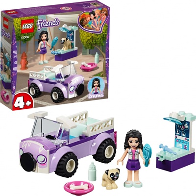 LEGO® Friends 41360 Emma a pojazdná veterinárna klinika