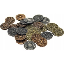 Kultisti sada 13 Kovových mincí RPG Larp