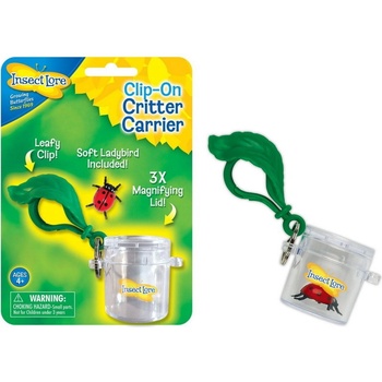 Insect Lore Nádoba na chrobáky s karabínkou mini