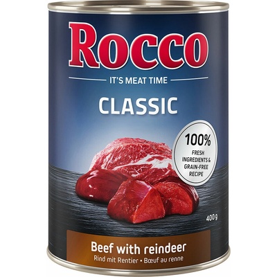 Rocco Classic hovädzie so sobím mäsom 6 x 400 g