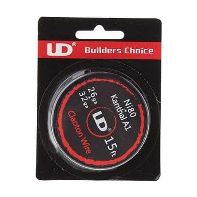 UD YOUDE Technology drôt Clapton Wire 26ga+32ga Ni80+Kanthal A1 5m