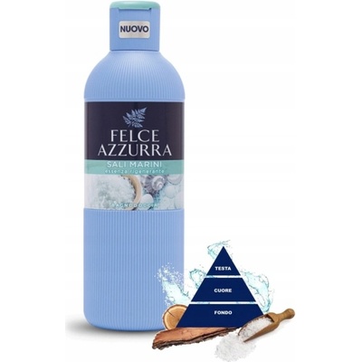 Felce Azzurra sprchový gél a pěna do koupele Sali Marini 650 ml