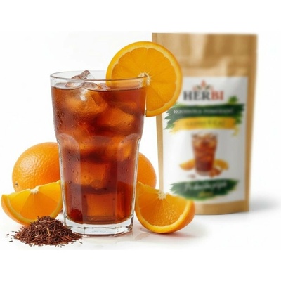 Herbi Rooibos & pomaranč ľadový čaj 100 g