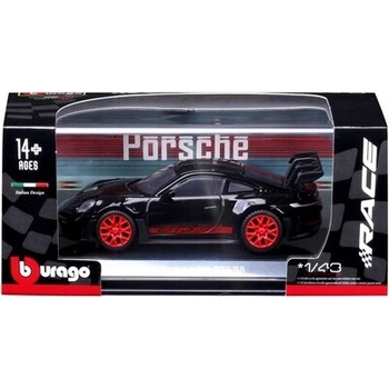 Bburago Porsche 911 RSR in decorative box 1:43