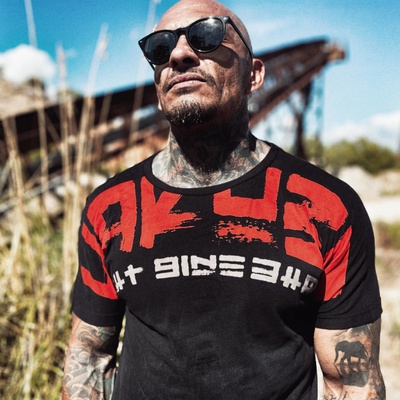 Yakuza tričko pánske Painted TSB čierne