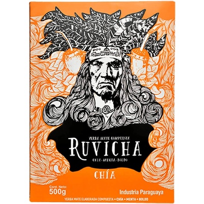 Ruvicha Čaj Yerba Maté Chia 500 g