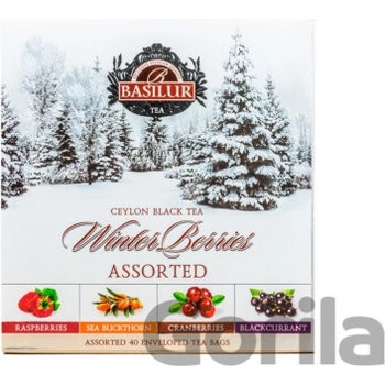 Basilur Winter Berries Assorted 40 ks