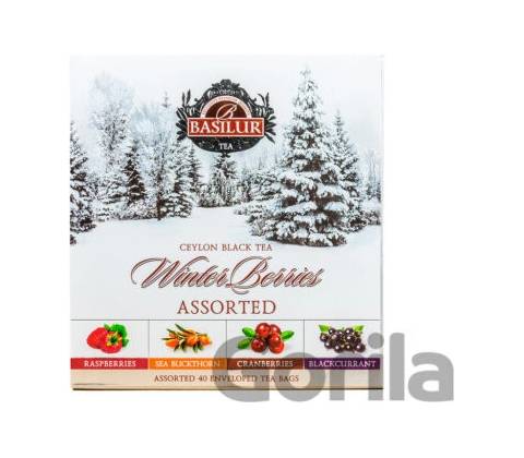 Basilur Winter Berries Assorted 40 ks